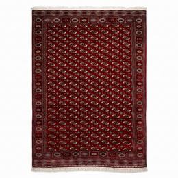 Crimson Bokhara Traditional Rug