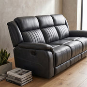 Noir Recliner Sofa Set