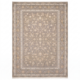 Kerman Taupe Turkish Rug