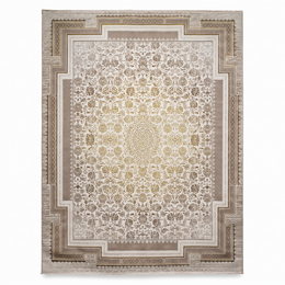 Sultana Gold Medallion Turkish Rug