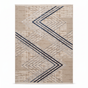 Indigo Chevron Turkish Rug
