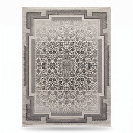 Slate Medallion Turkish Rug
