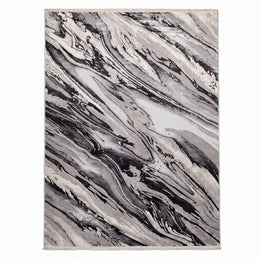 Graphite Marble Turkish Rug