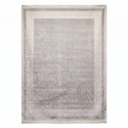 Pewter Frame Turkish Rug