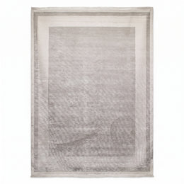 Pewter Frame Turkish Rug
