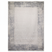 Denim Border Turkish Rug