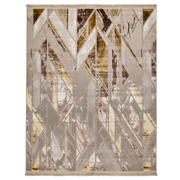 Copper Diamond Turkish Rug