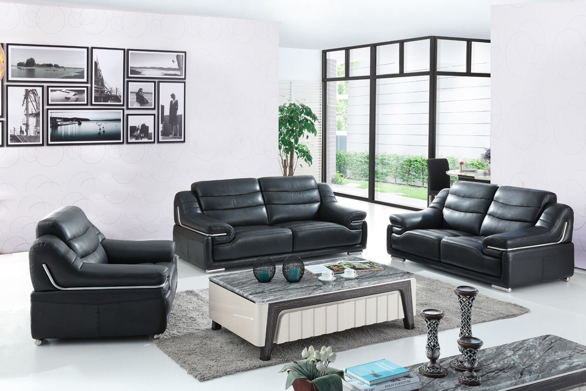 Luxurious leather Couch Set SBL-9138