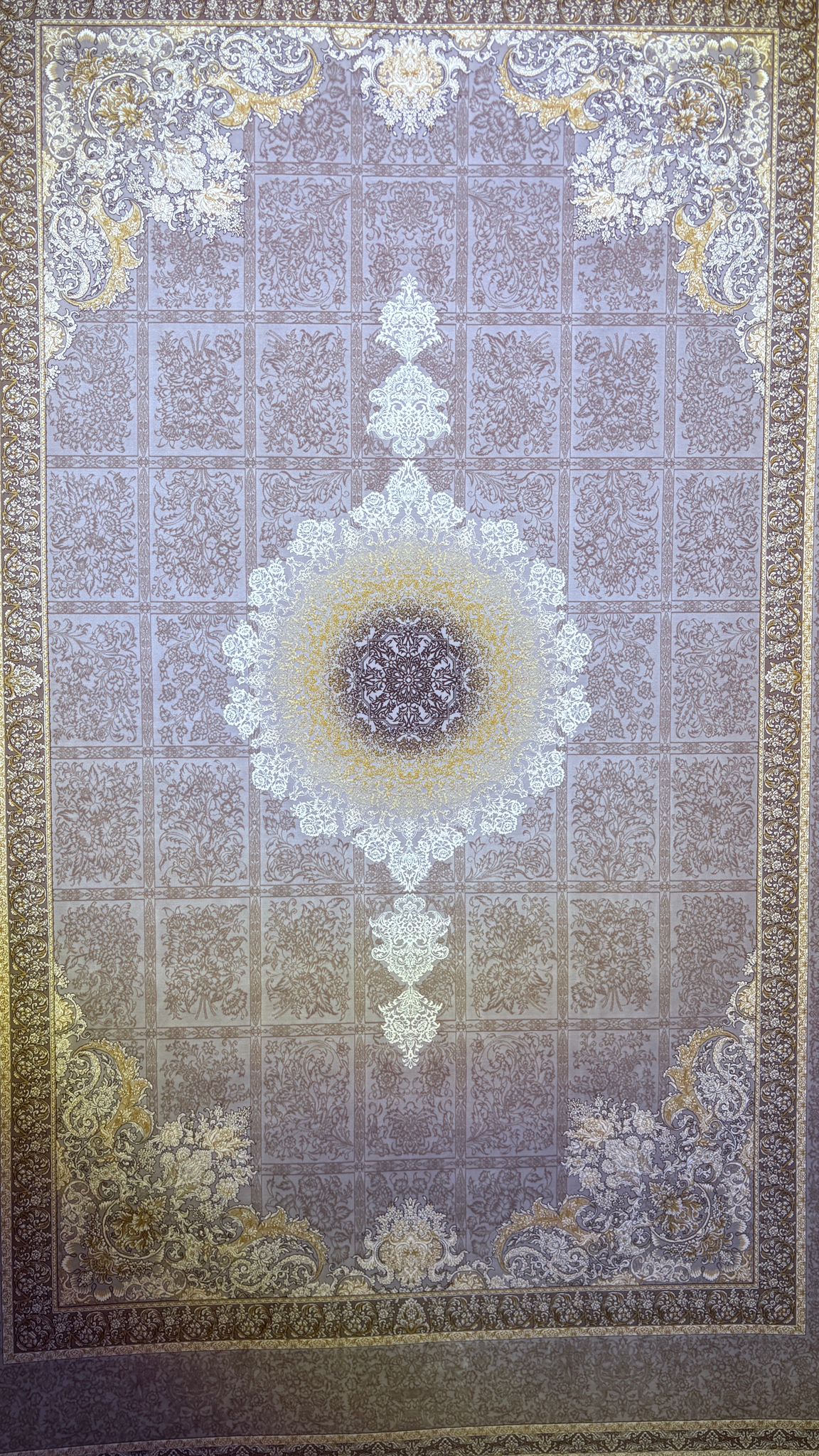 Intricate Medallion Area Rug