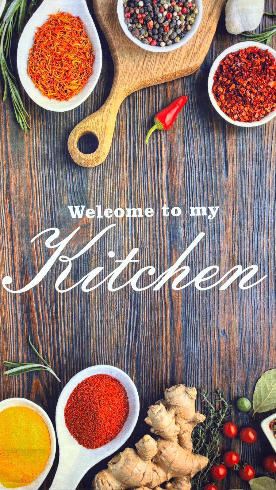 Culinary Welcome Mat Rug